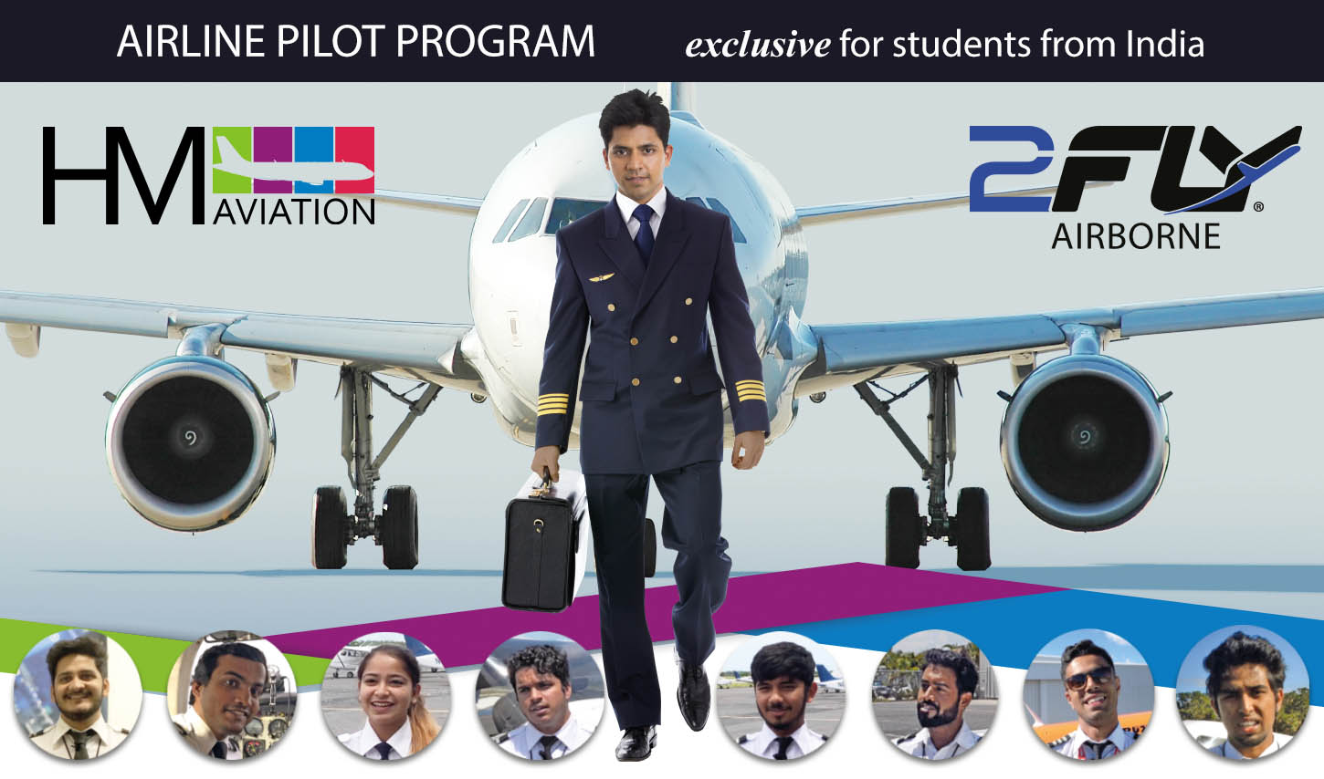 banner-HM-2FLY airline ilot program