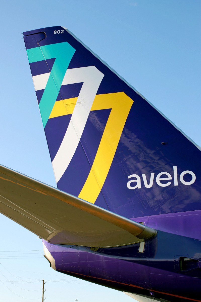 Avelo Aircraft Interior & Exterior