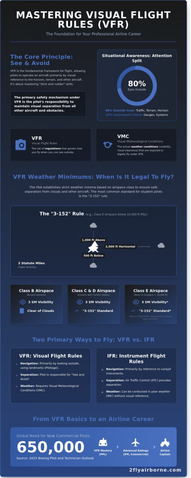 What is VFR? A Guide to Visual Flight Rules for Aspiring Pilots – 2FLY ...