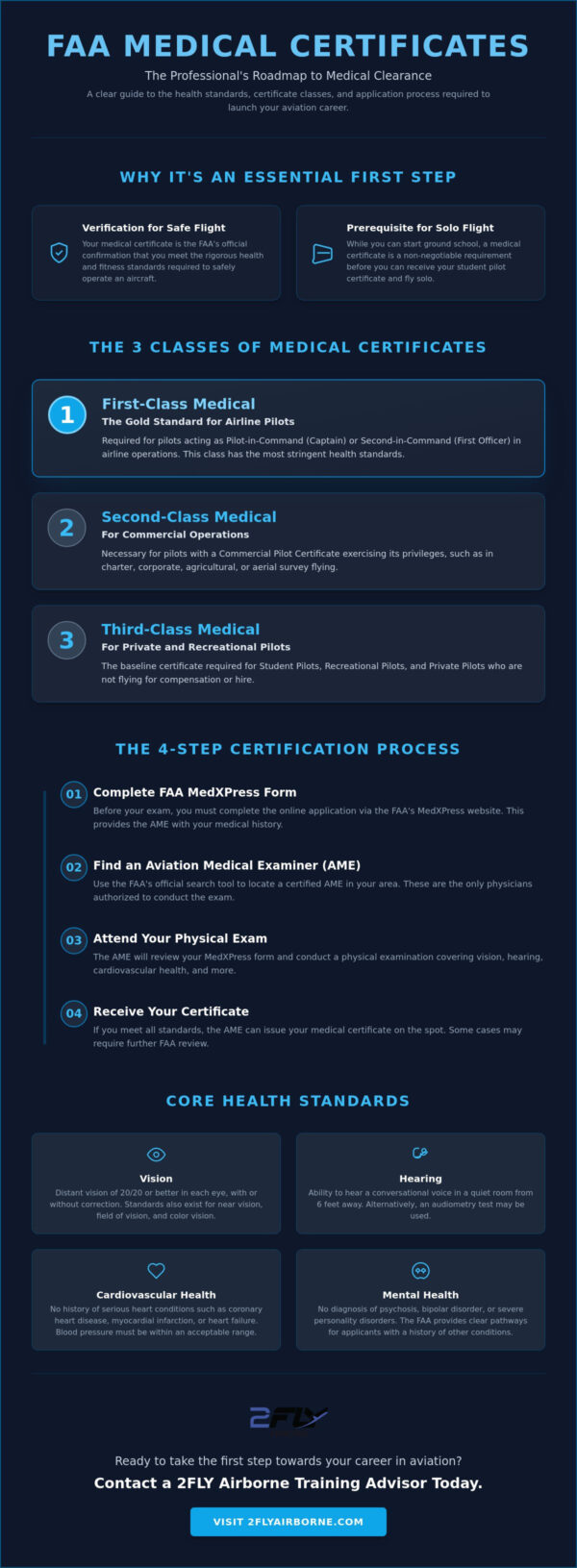 FAA Medical Certificate Requirements: The 2026 Professional Pilot’s ...