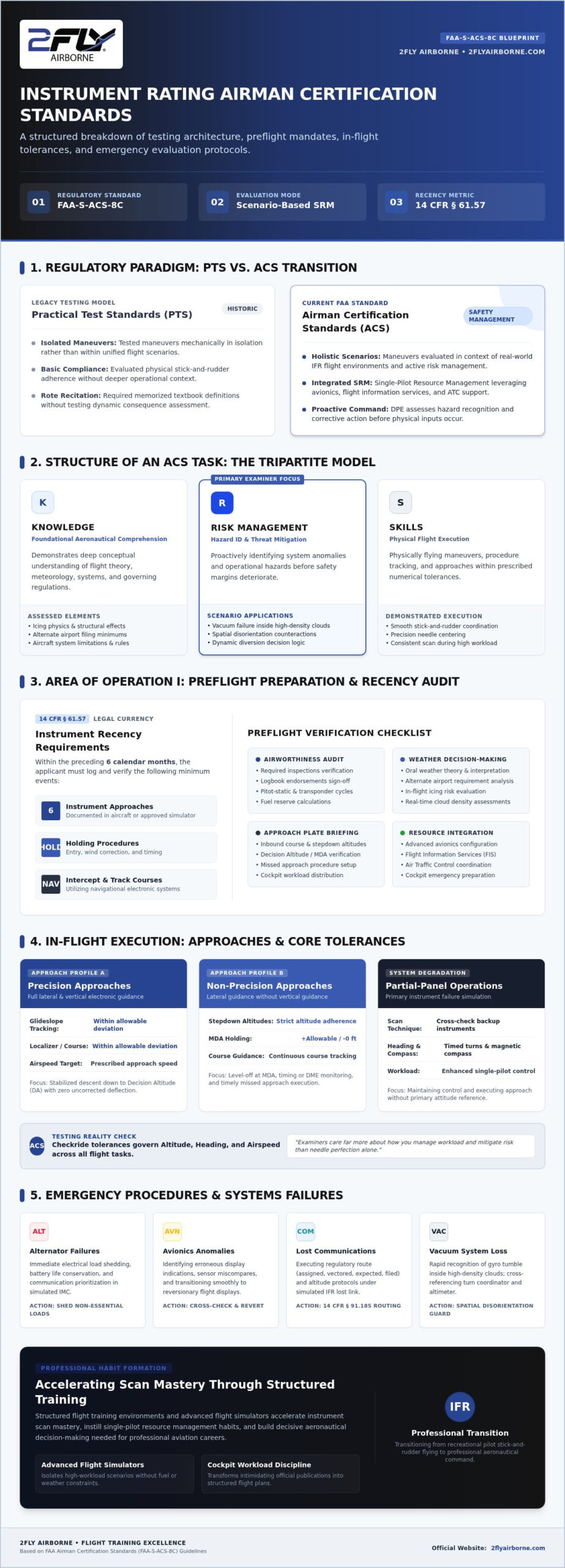 Instrument Rating Airman Certification Standards Checklist: The Complete 2026 Guide